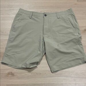 Under Armour Men's Khaki Flat Front Shorts